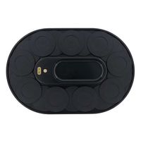 回転寿司 レーン ブラック お皿 10枚付 LD-349 1個 リバティコーポレーション