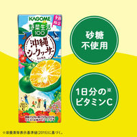 カゴメ 野菜生活100 シークヮーサーミックス 195ml 1箱（24本入）