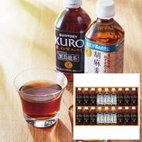 【ギフト包装】サントリーフーズ　サントリー　黒烏龍茶・胡麻麦茶ギフト(18本)(特定保健用食品)　210442018　1個（直送品）