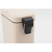 不二貿易 ペディボヌール ダストボックス5L アイボリー 72792 1個