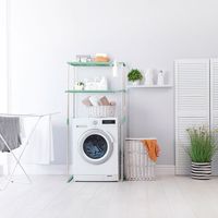 田窪工業所 ステンレス 洗濯機ラック シンプル2段タイプ WR-20G 4904780228189 1個（直送品）