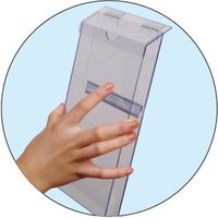 常磐精工 ポスターグリップスタンド看板パンフレットケース付(屋外用) B1両面ブラック PGSKP-B1RB-G 1台（直送品）