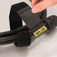 RIP-TIE(リップタイ) ケーブルラップ 50.8mmX304.8mm 10本入 虹 E-12-010-RW 1袋(10本)（直送品）