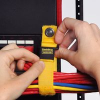 シンチストラップEG 25.4mmX177.8mm 50本入 ネオンイエロー N-07-G50-NY 1袋(50本)（直送品）