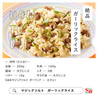 エスビーショクヒン　Ｓ＆Ｂ　マジックソルト　ガーリック　3本