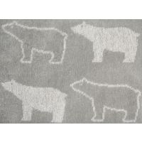 小杉善 北欧アニマルフェイスタオル4柄 34×80cm SV-263-4 1セット(4枚入)