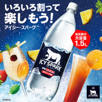 【炭酸水】　ICY SPARK from カナダドライ レモン 430ml 1セット(48本)