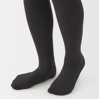 無印良品 レディース 婦人 足なり直角 かかとに合う タイツ 婦人Ｌ コーヒーブラウン 良品計画