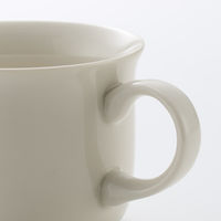 【まとめ買いセット】無印良品 磁器ベージュ カップ 小 約210ml 1セット（1個×12） 良品計画