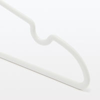 【まとめ買いセット】無印良品 再生ポリプロピレンハンガー 約幅42cm 10本組 1セット（1個（10本組）×12） 良品計画