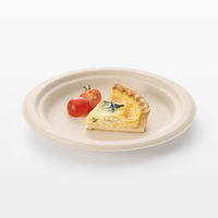 【まとめ買いセット】無印良品 バガスと竹パルプ プレート 小 10枚入り 1セット（1袋（10枚入）×20） 良品計画