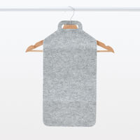 【まとめ買いセット】無印良品 消臭機能付き くりかえし使える除湿シート ハンガー用 1枚入り 1セット（1個（1枚入）×10）