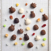 【アウトレット】シリコーンチョコ型 みにっコ すみっコぐらし 000DN0508 1セット（1個×3） 製菓用品 貝印