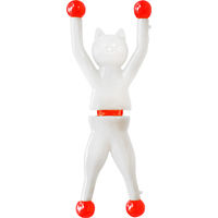 おもちゃ カプセル対応 ぺったぺったウォールにゃん 三洋堂 1袋（50個入）