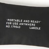 ポーチ　撥水 WRクチバネポーチ ブラック LAKOLE/ラコレ