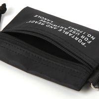 ポーチ　ロープ巻きカラビナポーチ ブラック LAKOLE/ラコレ