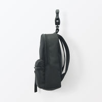 無印良品 ミニ 撥水リュックサック 黒 タテ１２×ヨコ９×マチ４．５ｃｍ 良品計画