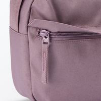 無印良品 背面ポケット付き 撥水ショルダーバッグ ラベンダー タテ１７×ヨコ２８×マチ６ｃｍ 良品計画