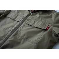 エスケープロダクト GE-781ウインパツナギ(フード付) オリーブ L 781-10 1着（直送品）