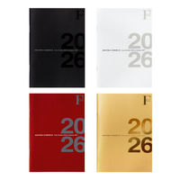 【アウトレット】【2026年度版手帳】日本ノート FOB B6 ダイアリーノート マンスリー ホワイト PBF75W26 1冊