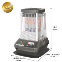 ダイニチ 業務用石油ストーブ 木造47畳/コンクリート65畳 19.0Lタンク 自然対流 FM-19N3(H) 1台