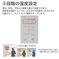 ダイニチ ハイブリッド式加湿器 4.7L 加湿量700ml 木造12畳/プレハブ19畳 HD-C700H(H) 1台