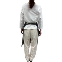 レップ　デニム調ワークエプロン リサイクル素材 男女兼用フリーサイズ 576403 1着