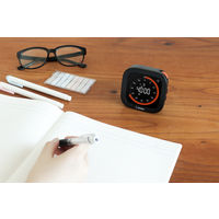 【タイマー】ドリテック VISUAL TIMER ブラック 学習タイマー T-648BK 1個