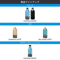 UCC上島珈琲 Cold Brew（コールドブリュー） Non Sweet 深み柔らかラテ 500ml 1箱（24本入）
