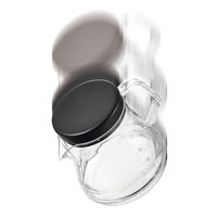 コーヒーサーバー コーヒーポット 500mL ブラック ストロン TW-3732 1個 食洗機対応 割れにくい 日本製 曙産業