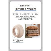 毛玉取り 電動 充電式 コンパクト 6枚刃 3段階調整 毛玉クリーナー 衣類 ベージュ TEC-KD4000-C テスコム 1個（直送品）