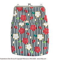 セントレディス ミッフィー 御朱印帳ポーチ( がま口)縞梅 ST-CNMF0013 1セット(2個入)（直送品）