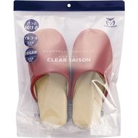 センコー クリアセゾン バイカラー 機能素材 スリッパ 約28cm ブラック CSA201007 1足 4973422974661