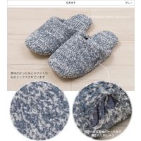 センコー M+home　ルービン　スリッパ　約26.0cm　ライトベージュ M+150425 1足（直送品）