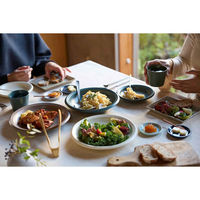 丸利玉樹利喜蔵商店 プレート 23cm L AirStack エアスタック 磁器 美濃焼 モカ 423217 1個（直送品）