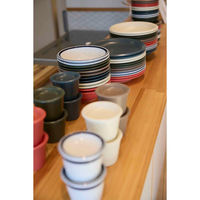 丸利玉樹利喜蔵商店 ボウル 14.5cm AirStack エアスタック 磁器 美濃焼 ラインブルー 423243 1個（直送品）