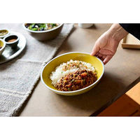 丸利玉樹利喜蔵商店 プレート 22cm Palm パーム 陶器 イエロー 444866 1個（直送品）