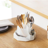 回転収納 スタンド マワリーナ ホワイト 1個 コジット