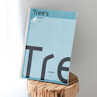 日本ノート Tree'sノート A4 PメモリB罫6mm 40枚 ライトブルー TRPBA4 1冊