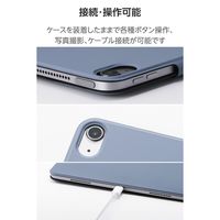 エレコム 13インチiPad Air(M3/M2) フラップケース 超薄型 TB-A25XWVPF2BG 1個