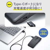 サンワサプライ 静音ワイヤレス IR LEDマウス(5ボタン・薄型) MA-WIS5117BK 1個