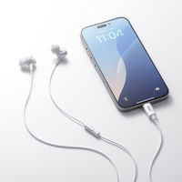 サンワサプライ USB TypeーCイヤホンマイク MM-HSTC04W 1個