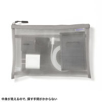 サンワサプライ マルチメッシュケース(グレー) IN-MS2GY 1個