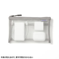 サンワサプライ マルチメッシュケース(グレー) IN-MS1GY 1個