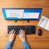 サンワサプライ ワイヤレスキーボード(2.4GHzワイヤレス) SKB-WL40BK 1個