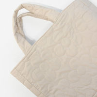 (Nippon Chuko) 花柄キルト キルティング生地 巾約100cm×3mカット クリームベージュ HANAQL-2-3M（直送品）