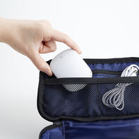 ナカバヤシ 無線静音 充電スライド式コンパクト 5ボタン BlueLEDマウス ホワイト MUS-RKF235W 1個