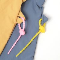 化粧ポーチ LABELフラットポーチＭ イエロー studio CLIP