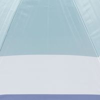 レディース ボーダーライト日傘 ブルー studio CLIP