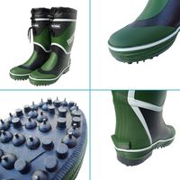 シンセイ 山菜スパイク長靴 L 4573459621523 1足